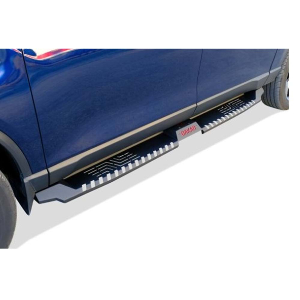 Yan Koruma (Dakar) Siyah V2 Işıksız MUSSO GRAND 2018-