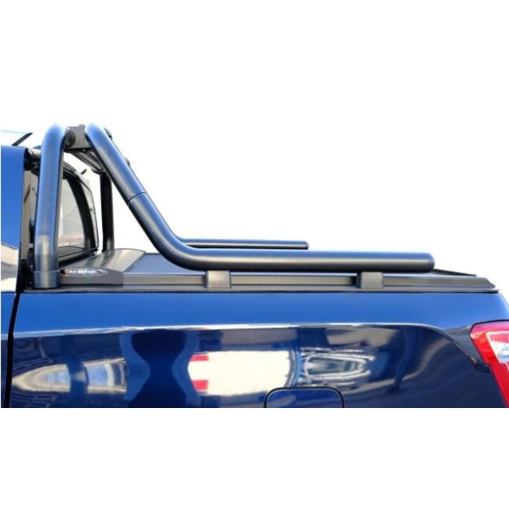 Ssangyong Musso Grand Kobra Roll Bar Çap:76 Siyah 2019 ve Sonrası