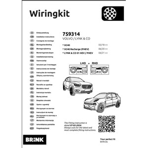 Volvo XC40 2018+ Elektrik Tesisatı 13 Pin (759314)
