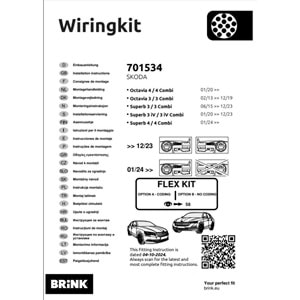 Skoda Octavia 2013+ Elektrik Tesisatı 13 Pin (701534)