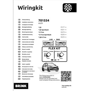 Audi Q8 2023+ Elektrik Tesisatı 13 Pin (701554)