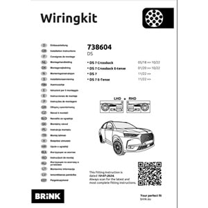DS 7 2022+ Elektrik Tesisatı 13 Pin (738604)