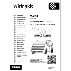 Hyundai Staria 2021+ Elektrik Tesisatı 13 Pin (716854)