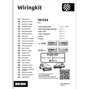 VW Touran 2015+ Elektrik Tesisatı 13 Pin (701534)