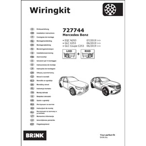 Mercedes EQC 2019+ Elektrik Tesisatı 13 Pin (727744)
