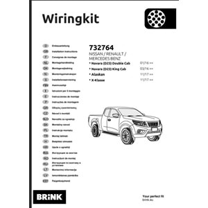 Mercedes X-Klasse 2017+ Elektrik Tesisatı 13 Pin (732764)